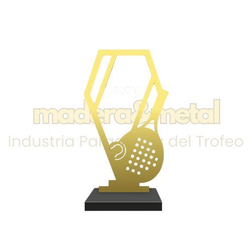 Imagen de Trofeo de Fibra de madera, confeccionado en 
acrílico - M1.5921 